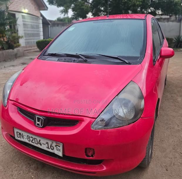 Honda Fit Aria 2004 Red