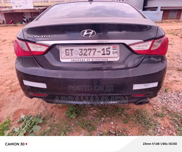 Hyundai Sonata Limited 2.0T Sedan (2.0L 4cyl 6A) 2013 Black