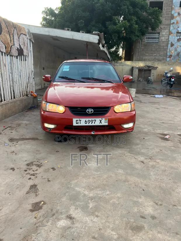 Toyota Corolla 2002 Red
