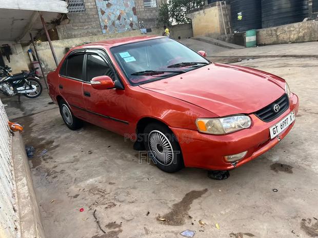Toyota Corolla 2002 Red