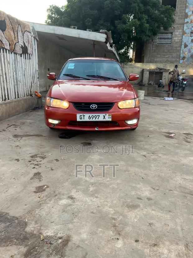 Toyota Corolla 2002 Red