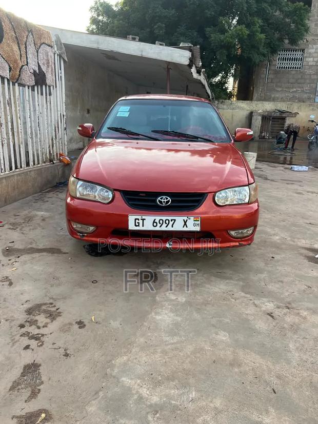 Toyota Corolla 2002 Red