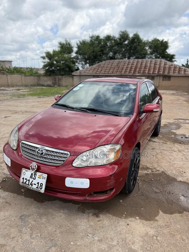 Toyota Corolla 2007 Red