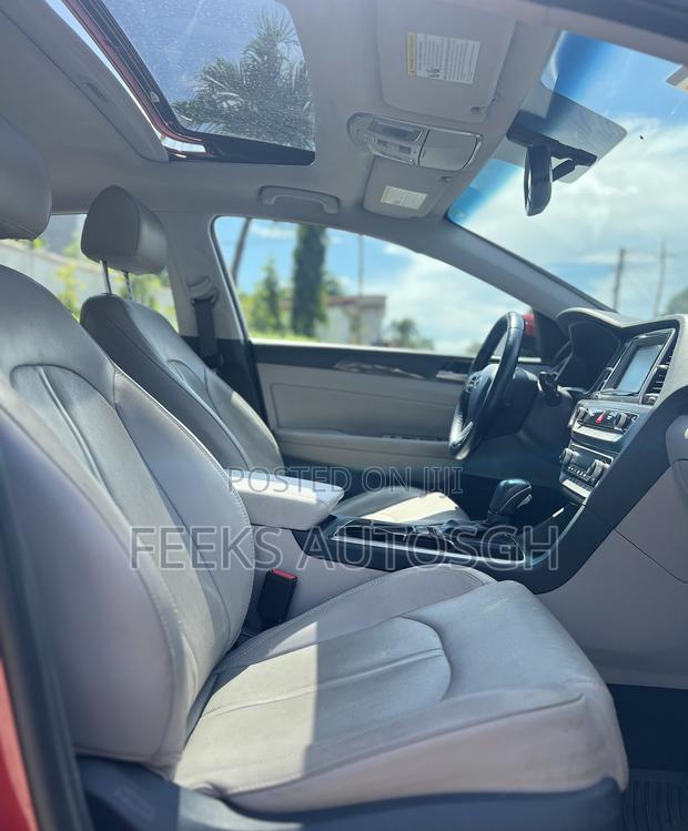 Hyundai Sonata Limited 2018 Red