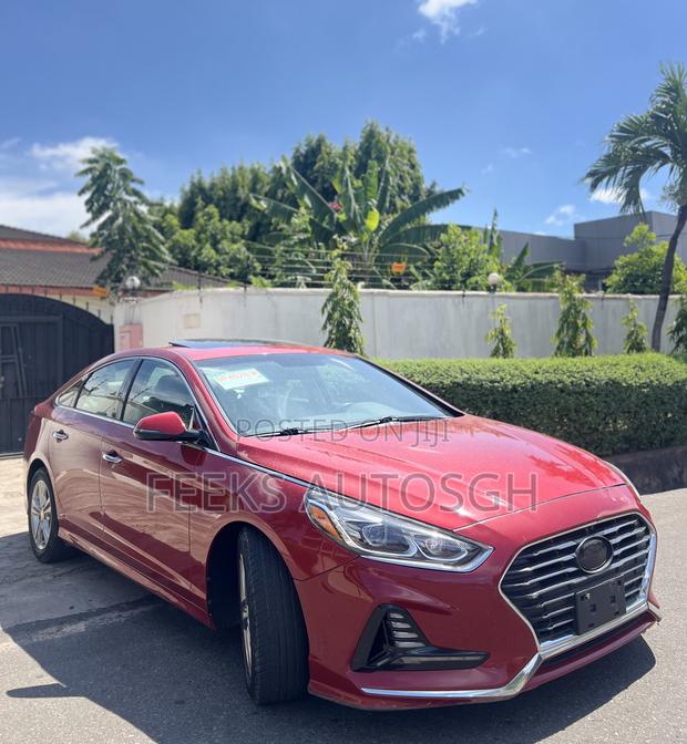 Hyundai Sonata Limited 2018 Red
