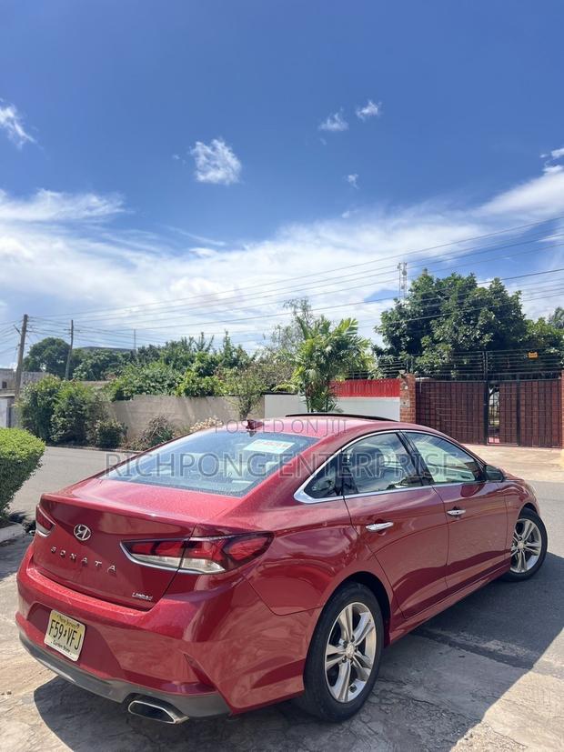 Hyundai Sonata Limited 2018 Red