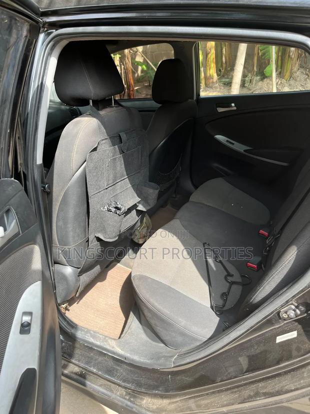 Hyundai Accent 2012 Black