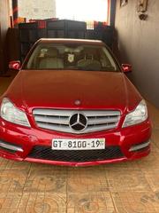 Mercedes-Benz C300 Luxury 4Matic Sedan AWD (3.5L 6cyl 7A) 2014 Red for sale