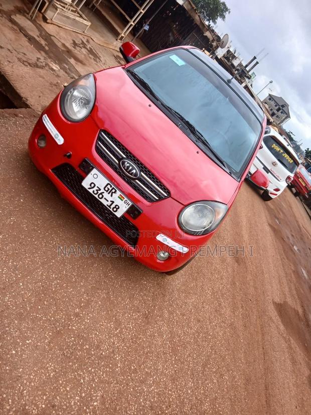 Kia Morning 2010 Red