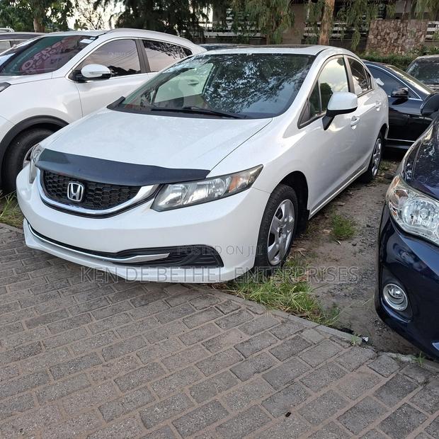 Honda Civic EX 4dr Sedan (1.8L 4cyl CVT) 2015 White
