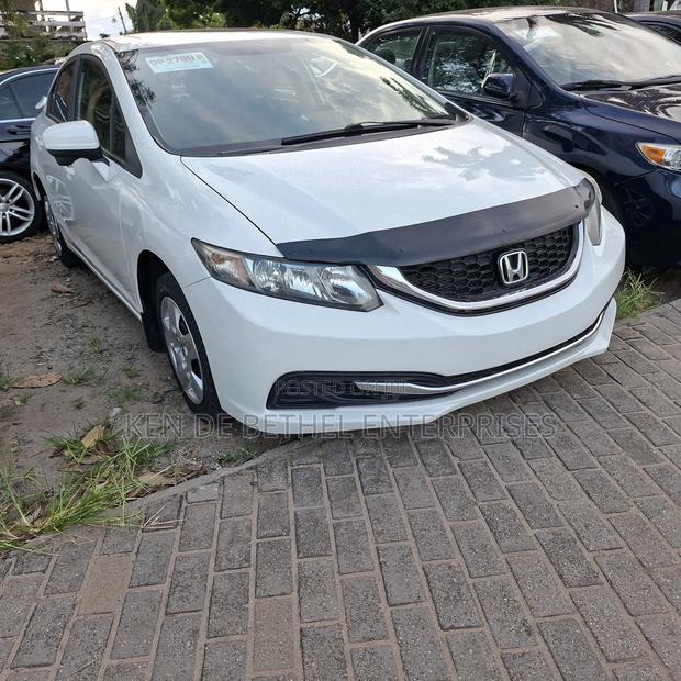 Honda Civic EX 4dr Sedan (1.8L 4cyl CVT) 2015 White
