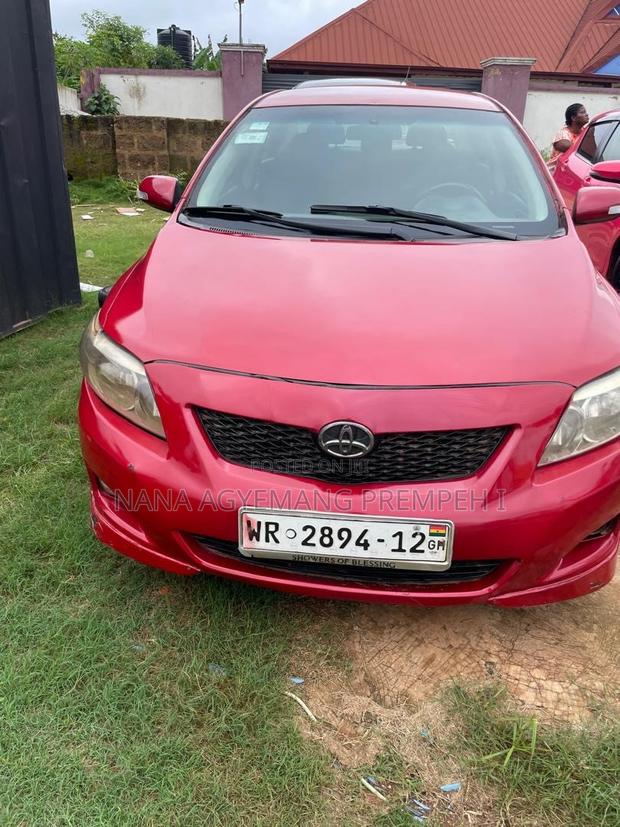Toyota Corolla S 4dr Sedan (1.8L 4cyl 4A) 2012 Red