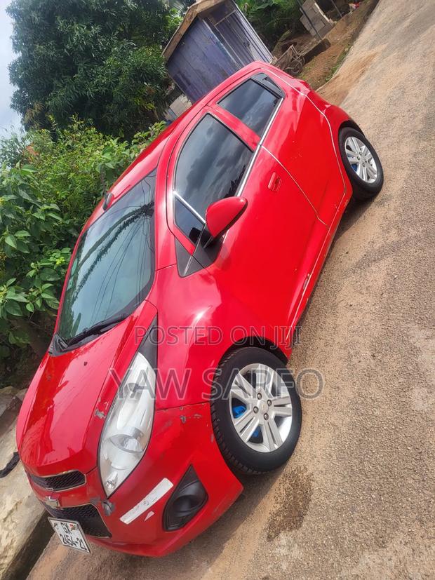Chevrolet Spark 2014 Red