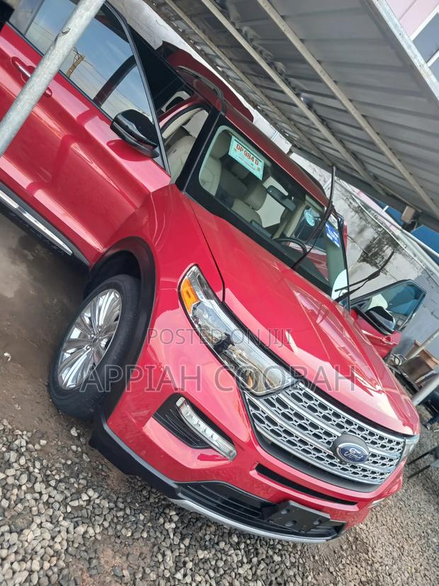 Ford Explorer Limited 2021 Red