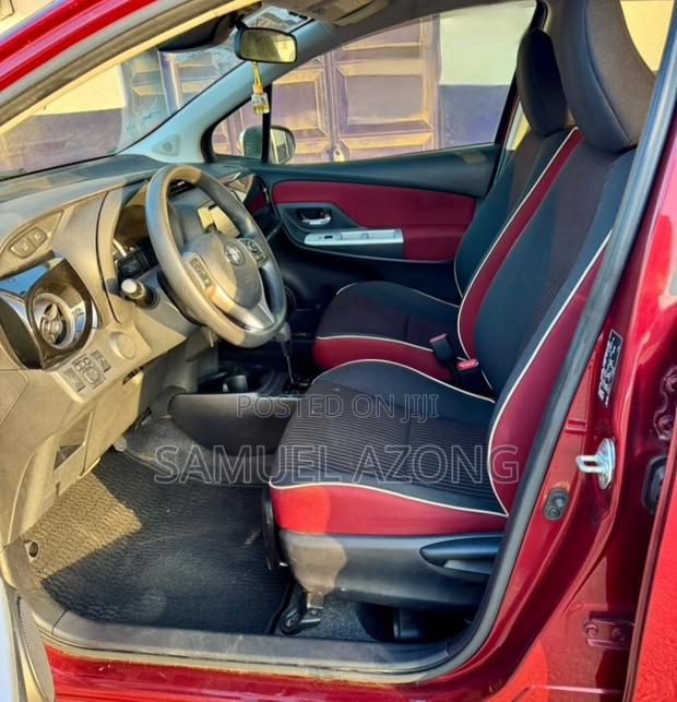 Toyota Vitz 1.3 AWD 3dr 2017 Red