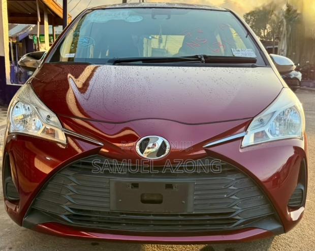 Toyota Vitz 1.3 AWD 3dr 2017 Red