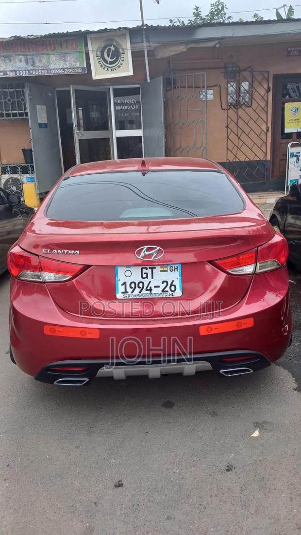 Hyundai Elantra GLS Automatic 2012 Red