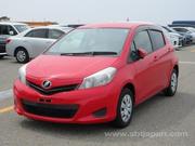Toyota Vitz 1.0 FWD 3dr 2013 Red for sale