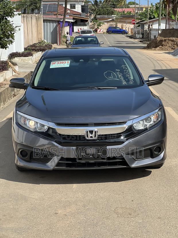 Honda Civic LX Sedan 2018 Black