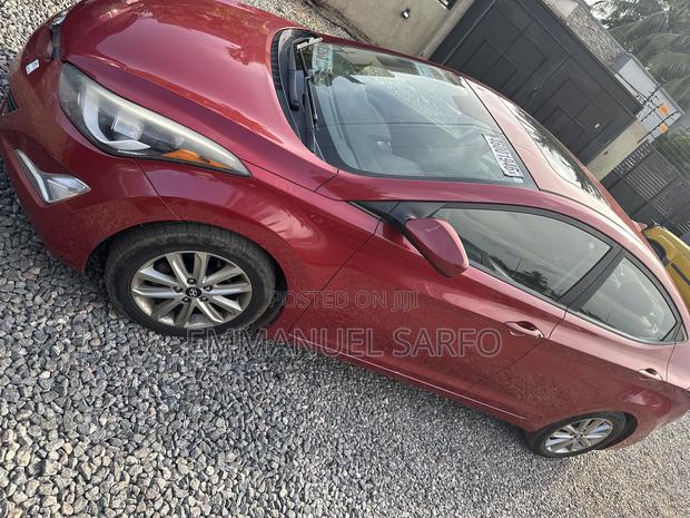 Hyundai Elantra Limited 4dr Sedan (1.8L 4cyl 6A) 2014 Red