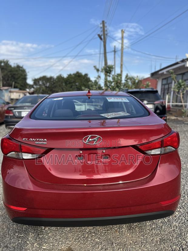 Hyundai Elantra Limited 4dr Sedan (1.8L 4cyl 6A) 2014 Red