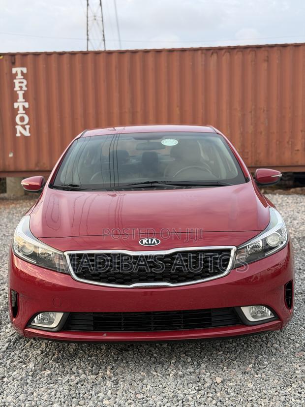 Kia Forte EX Sedan 2017 Red