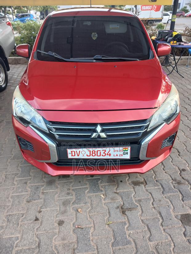 Mitsubishi Mirage 2021 Red