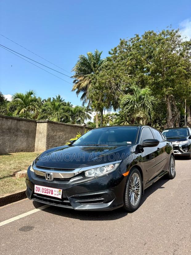 Honda Civic LX 4dr Sedan (2.0L 4cyl) 2016 Black