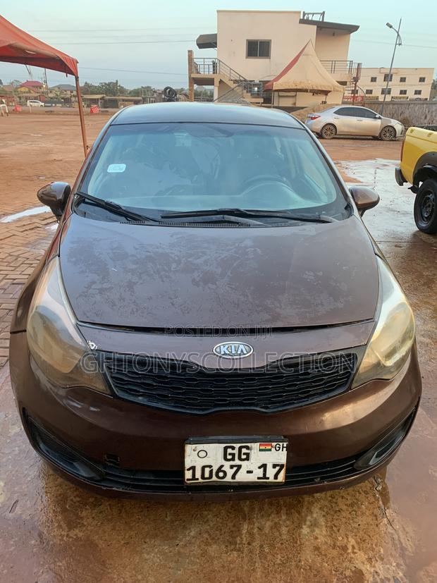 Kia Rio LX 4dr Sedan (1.6L 4cyl 6M) 2013 Brown