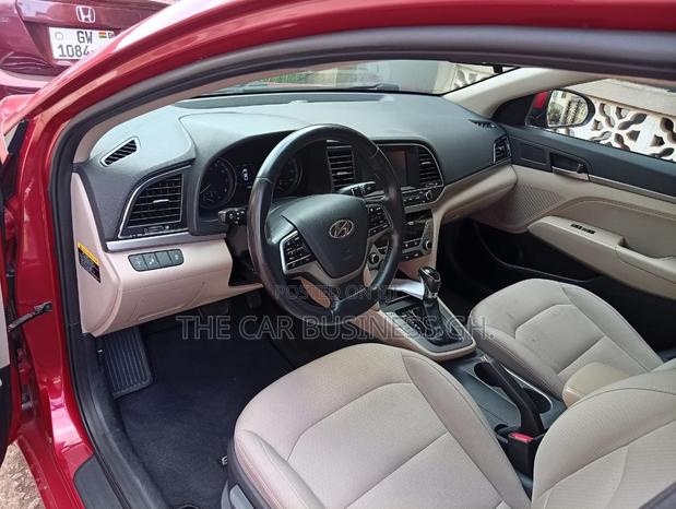 Hyundai Elantra Limited 2018 Red