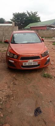 Chevrolet Sonic 2013 Orange for sale