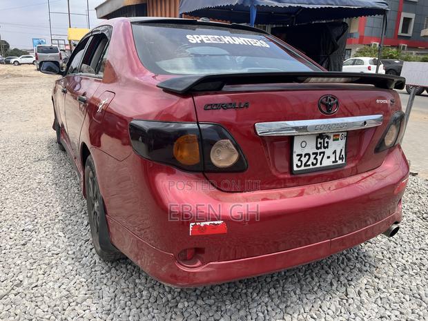 Toyota Corolla S 4dr Sedan (1.8L 4cyl 4A) 2010 Red