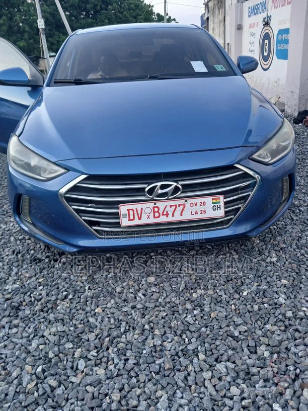 Hyundai Elantra 2017 Blue