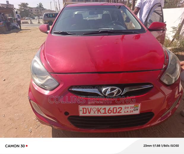 Hyundai Accent SE 2012 Red