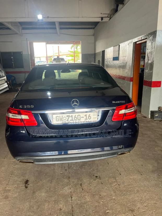 Mercedes-Benz E350 Base BlueTec Sedan (3.0L 6cyl 7A) 2011 Blue