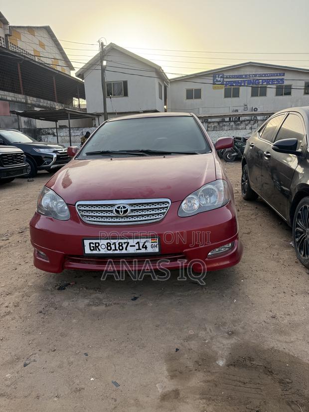 Toyota Corolla 1.6 VVT-i 2006 Red