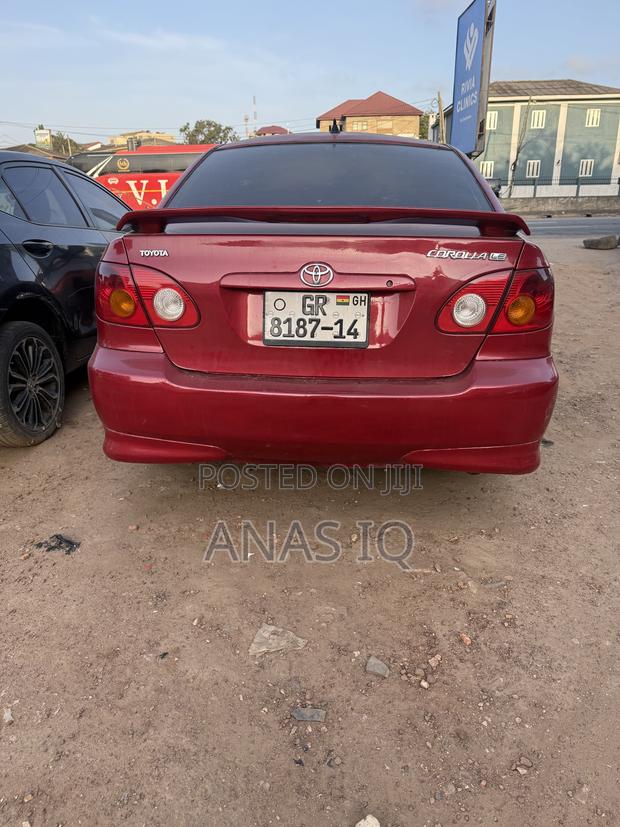 Toyota Corolla 1.6 VVT-i 2006 Red