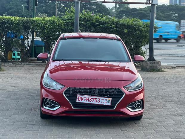 Hyundai Accent 2017 Red