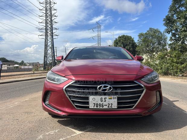 Hyundai Elantra Limited 2018 Red