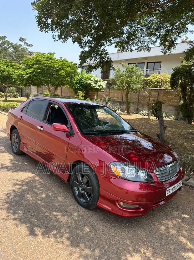 Toyota Corolla 2007 Red
