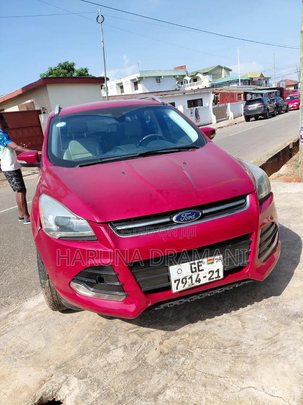 Ford Escape Titanium 4dr SUV AWD (1.6L 4cyl Turbo 6A) 2014 Red