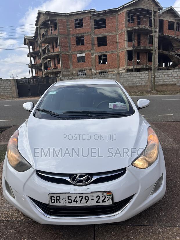 Hyundai Elantra GLS Sedan FWD (1.8L 4cyl 6A) 2013 White