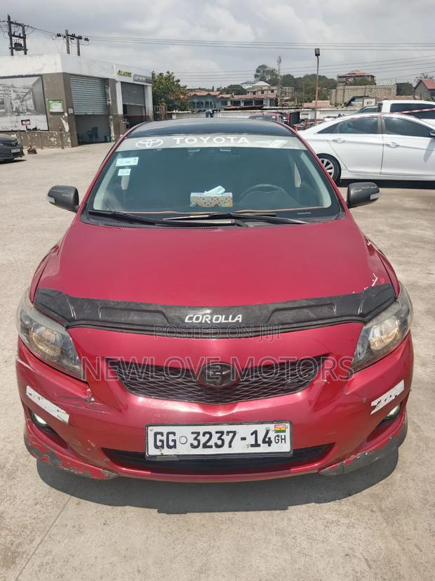 Toyota Corolla S 4dr Sedan (1.8L 4cyl 4A) 2010 Red