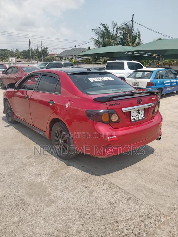 Toyota Corolla S 4dr Sedan (1.8L 4cyl 4A) 2010 Red