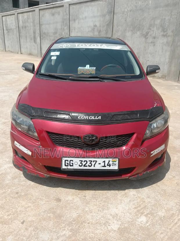 Toyota Corolla S 4dr Sedan (1.8L 4cyl 4A) 2010 Red