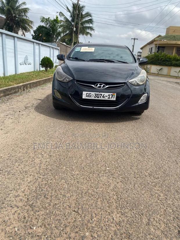 Hyundai Elantra 2012 Black