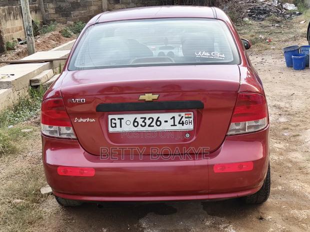 Chevrolet Aveo 2005 Red