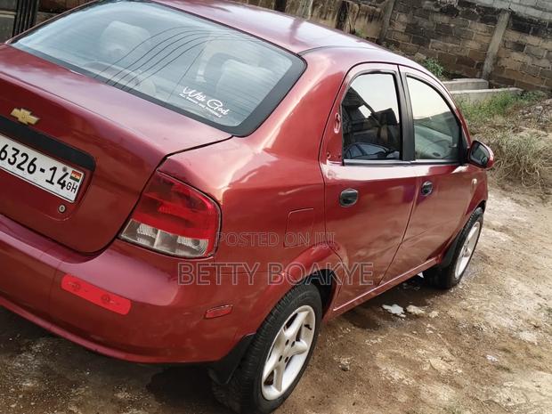 Chevrolet Aveo 2005 Red