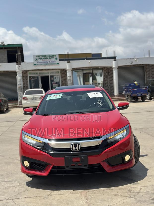 Honda Civic Touring 4dr Sedan (1.5L 4cyl) 2017 Red