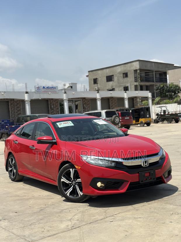 Honda Civic Touring 4dr Sedan (1.5L 4cyl) 2017 Red